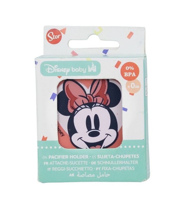 Sujeita Chupetas Minnie Mouse Coração