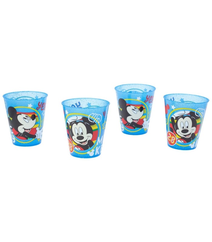 Conjunto 4 PCS Copos PP Mickey 285 ML - Disney