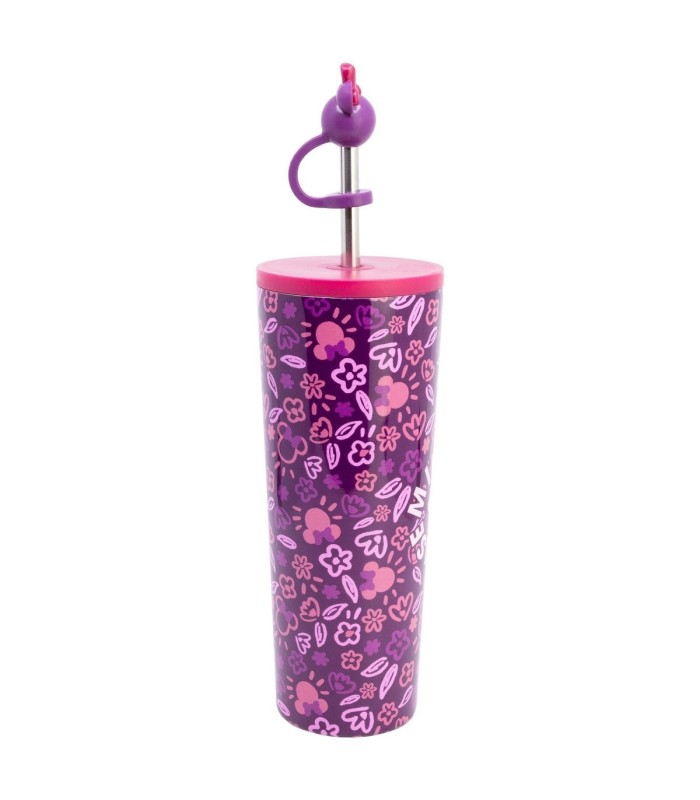 Copo Térmico Inoxidável Minnie Mouse Cherrylicious 770 ml