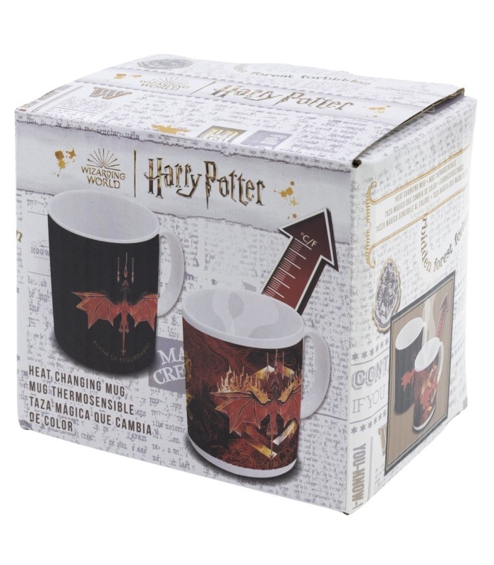 Caneca Cerâmica 325 ml Mudança de Cor Harry Potter