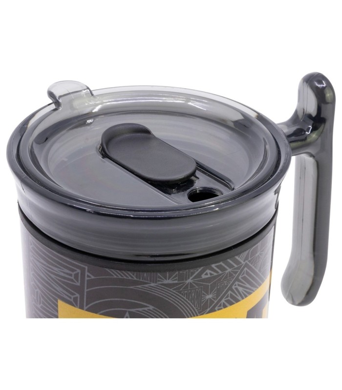 Caneca Harmony Dupla Parede com Tampa 470 ml Marvel Avengers