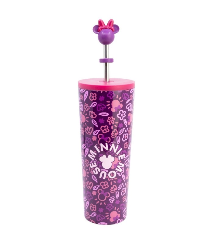 Copo Térmico Inoxidável Minnie Mouse Cherrylicious 770 ml