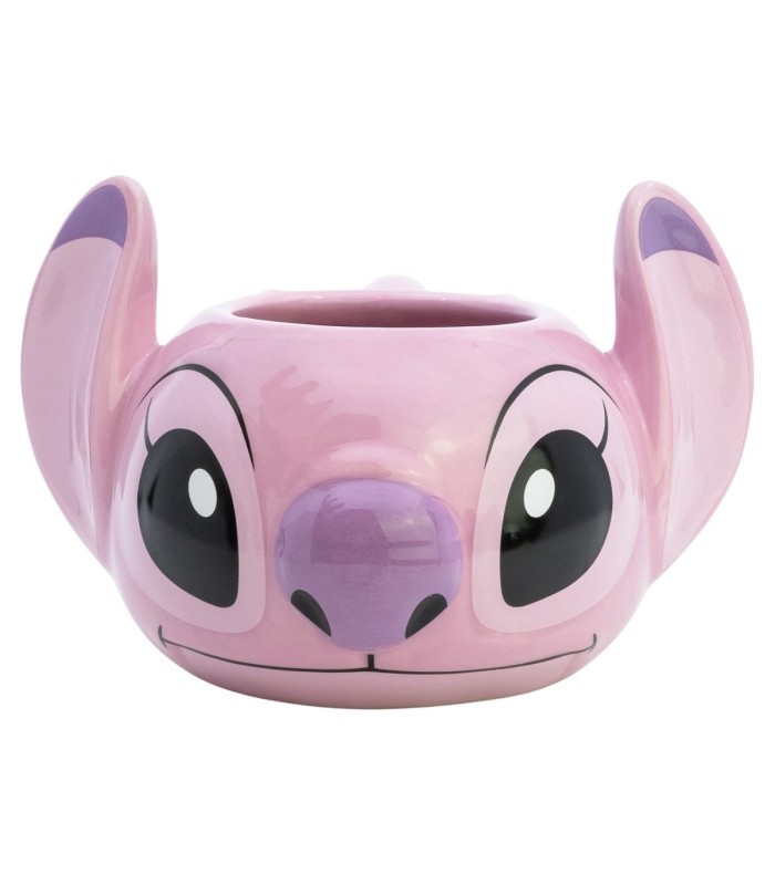 Caneca Cerâmica 3D Stitch em Caixa de Presente