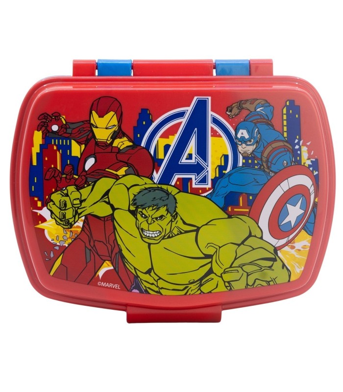 Fiambrera Rectangular Avengers Bombers