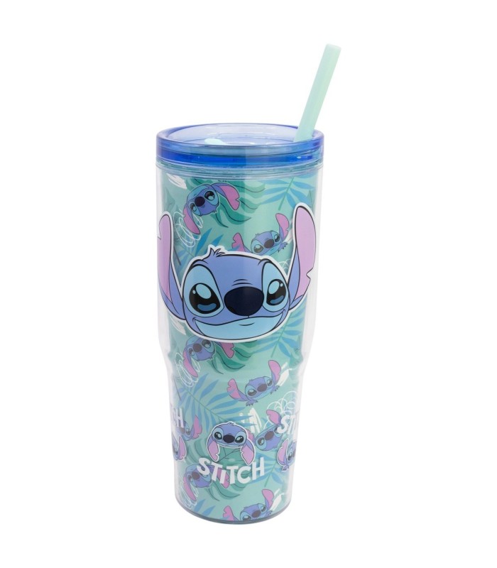 Caneca Cool Basic Dupla Parede 860 ml Stitch Aloha
