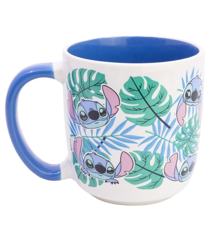 Caneca Cerâmica Elite 380 ml Stitch Aloha em Caixa de Presente
