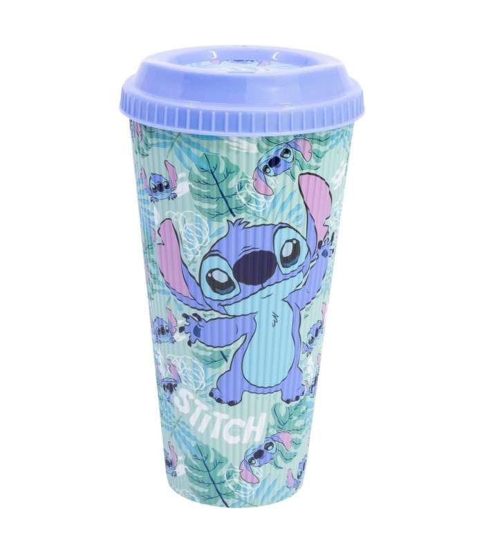 Copo de Café Reutilizável Stitch Aloha - 790 ml
