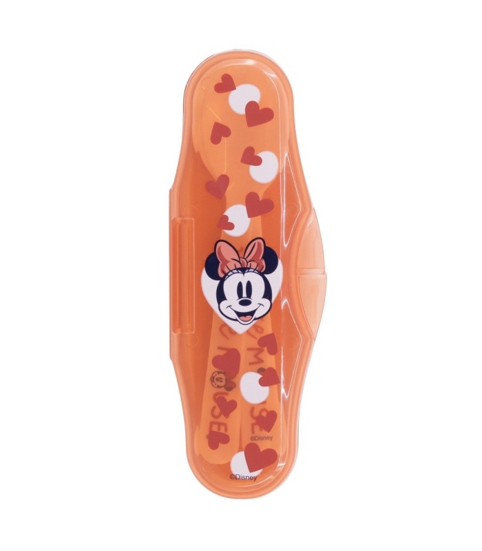 Estojo Toddler 2 Colheres PP Minnie Mouse