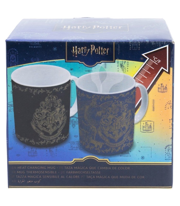 CANEA DE CERÂMICA 325 ML MUDANÇA DE COR HARRY POTTER