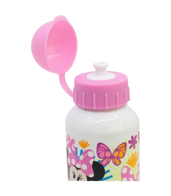 Botelha de Alumínio Minnie Mouse 400 ml – Dotty Cute