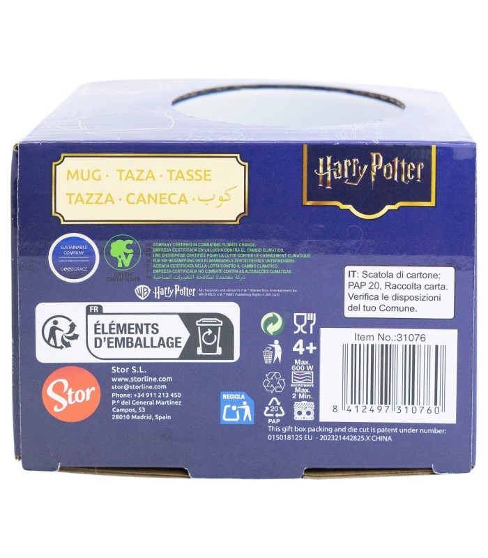 Caneca Cerâmica Globe 380 ml Harry Potter