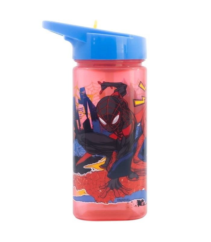 Garrafa Quadrada 510 ML Spider-Man Moving Target