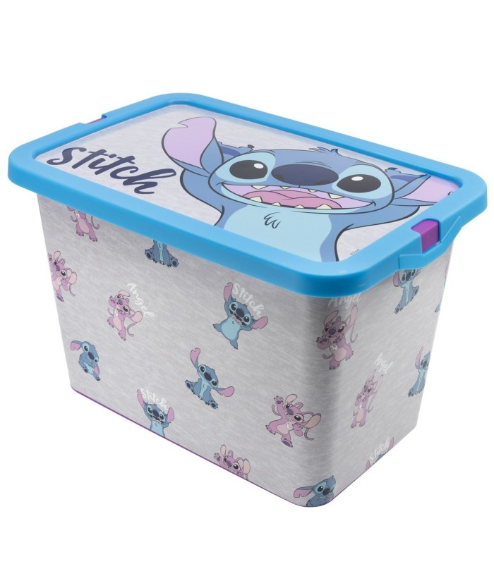 CAIXA CLICK 7L STITCH E ANGEL