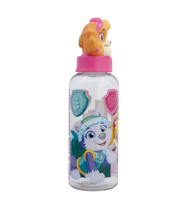 Botelha 3D 560 ML Patrulha Canina Meninas Superpoderes