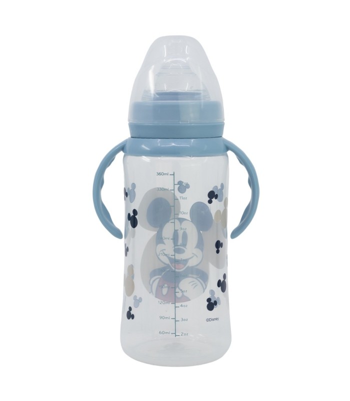 Biberão Mickey Mouse 360 ml com Tetina de Silicone e Asas