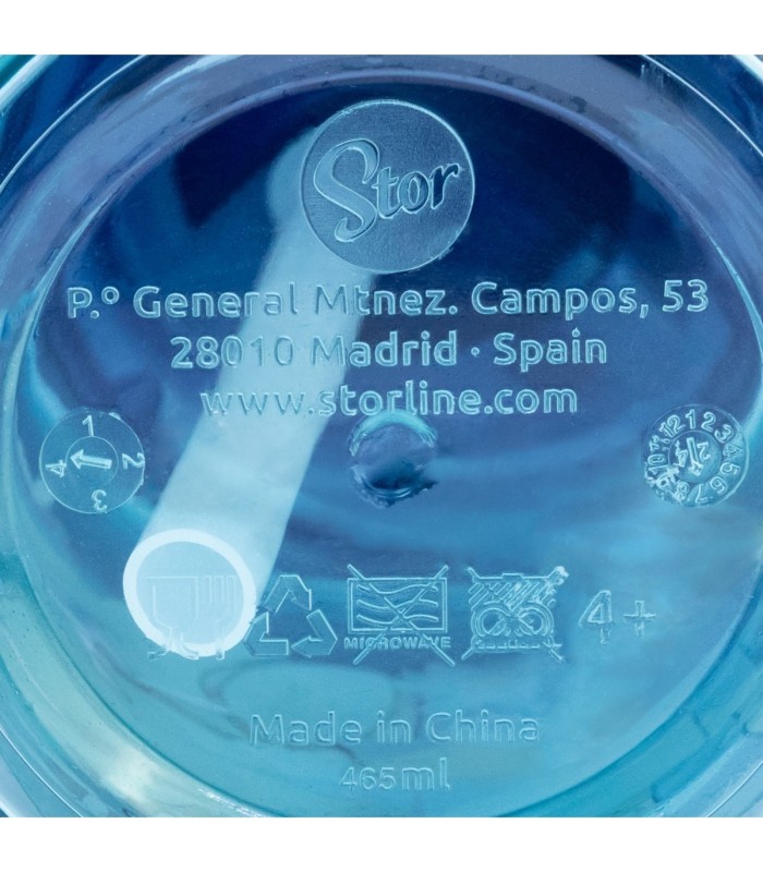 Garrafa Infantil Bluey 465 ml com Canudo