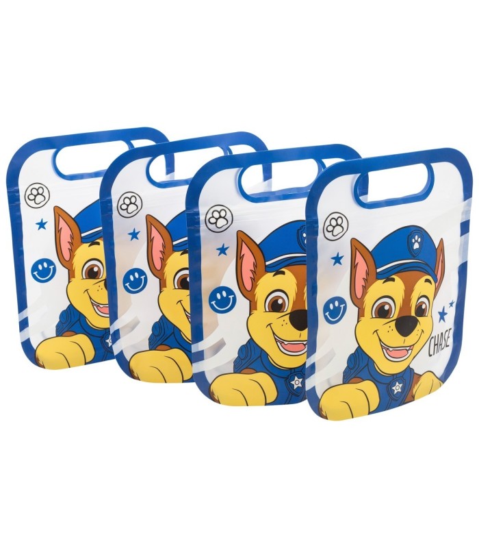 SET 4 SACOS COM FECHO ZIP PATRULHA CANINA