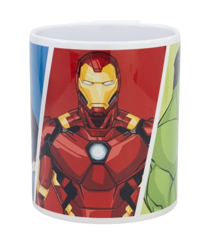 Caneca Cerâmica Avengers 325 ml em Caixa