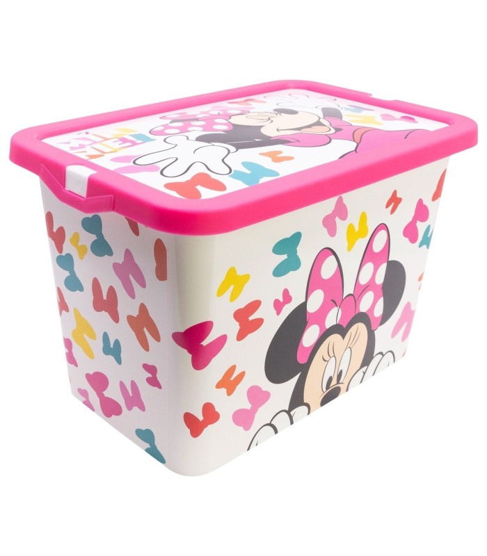 CAIXA CLICK 7 L MINNIE MOUSE BOWS