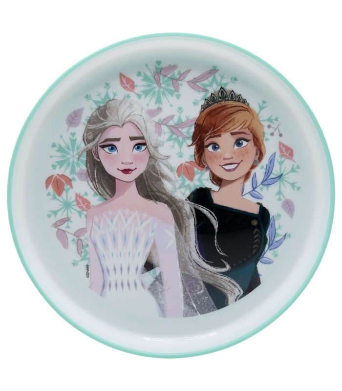 Prato Antideslizante Premium Bicolor Frozen - Snowy Tale