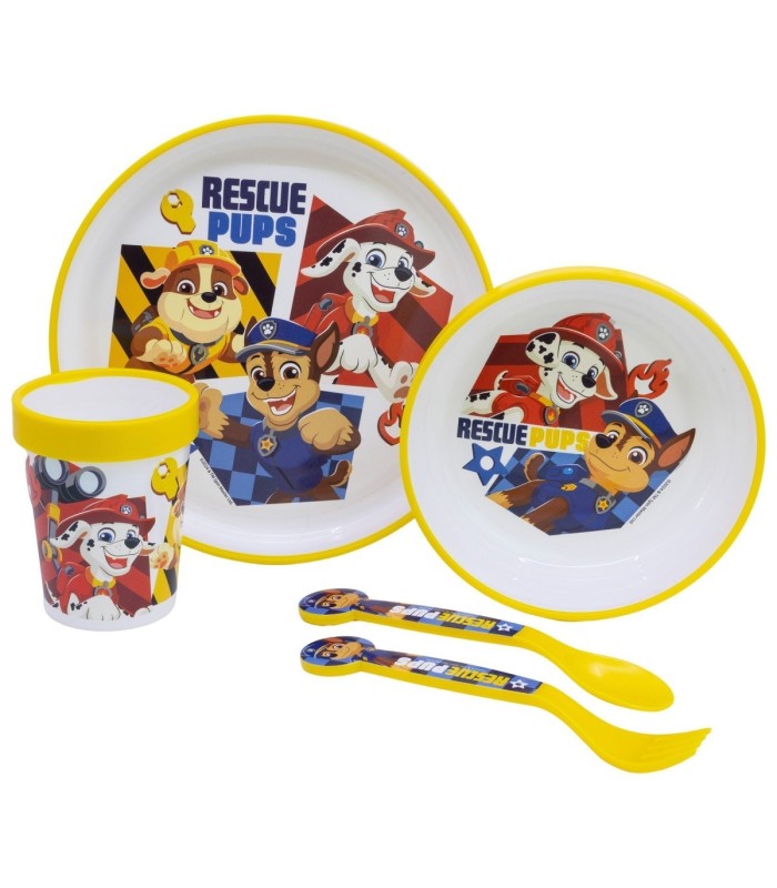 Conjunto 5 PCS Antiderrapante Patrulha Pata Meninos