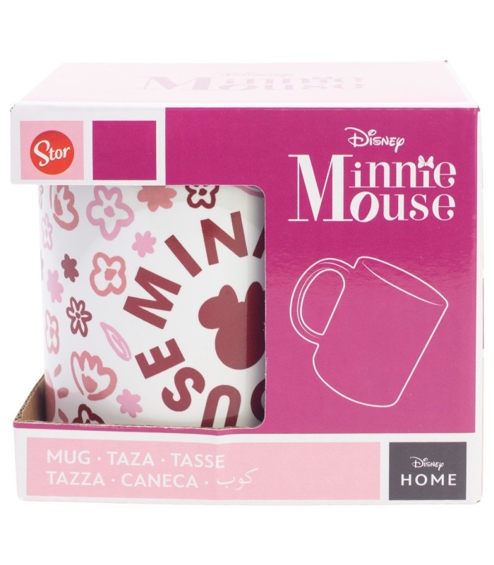 Caneca Cerâmica 325 ml Minnie Mouse Cherrylicious