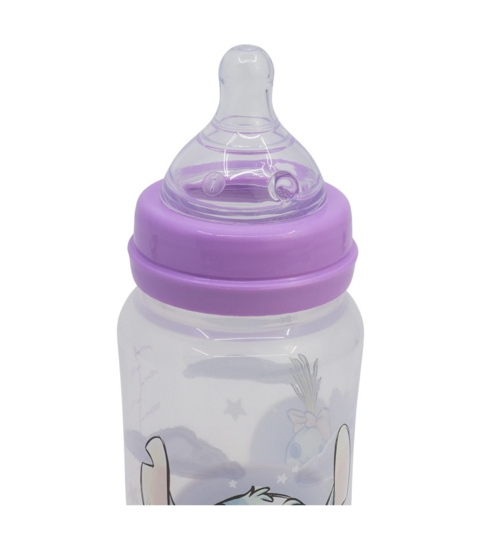 Biberão Stitch Cuddle Me 240 ml com Tetina de Silicone