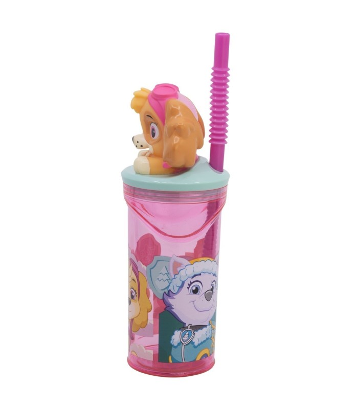 Copo 3D 360 ML Patrulha Canina Meninas Superpoderes
