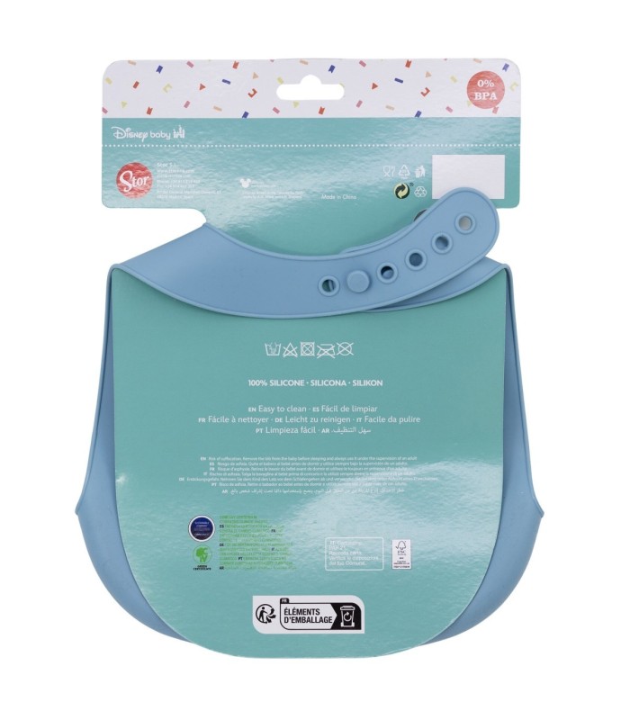 Babete de Silicone Mickey Mouse Sorridente