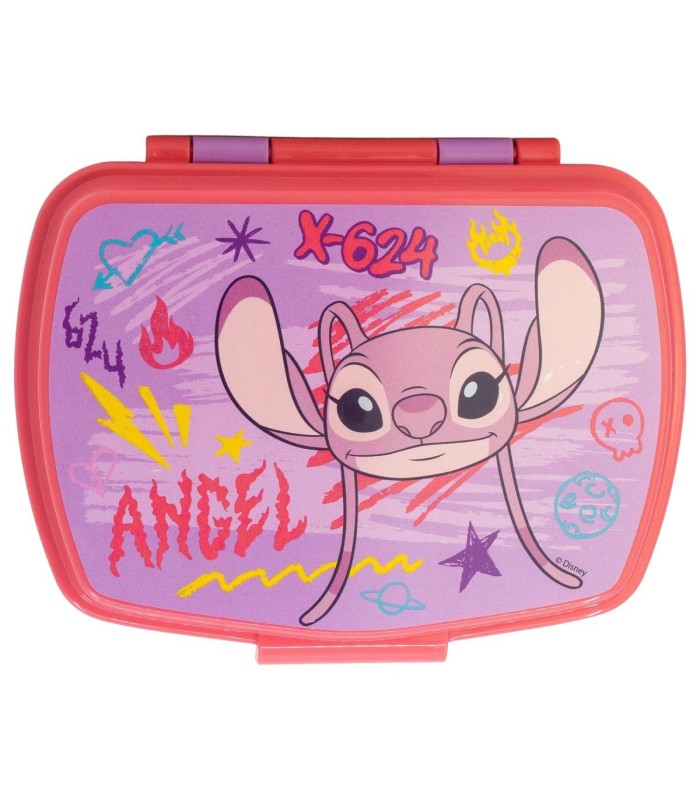 Fiambrera Rectangular Angel – Stitch