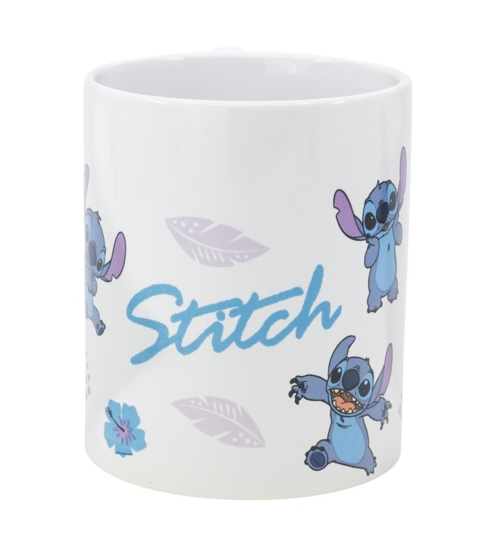 Caneca Cerâmica 325 ml Stitch com Caixa de Presente