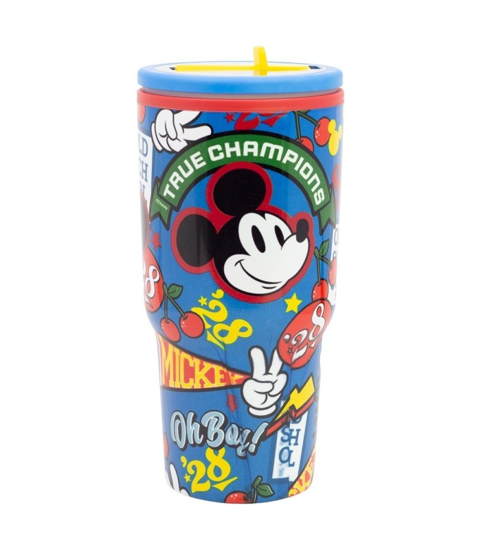 Caneca Cool Easy de Dupla Parede com Bico 640 ML Mickey Mouse