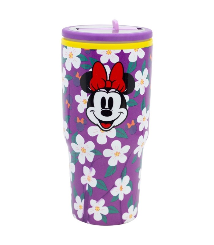 Caneca Cool Easy de Dupla Parede com Bico 640 ml Minnie Mouse