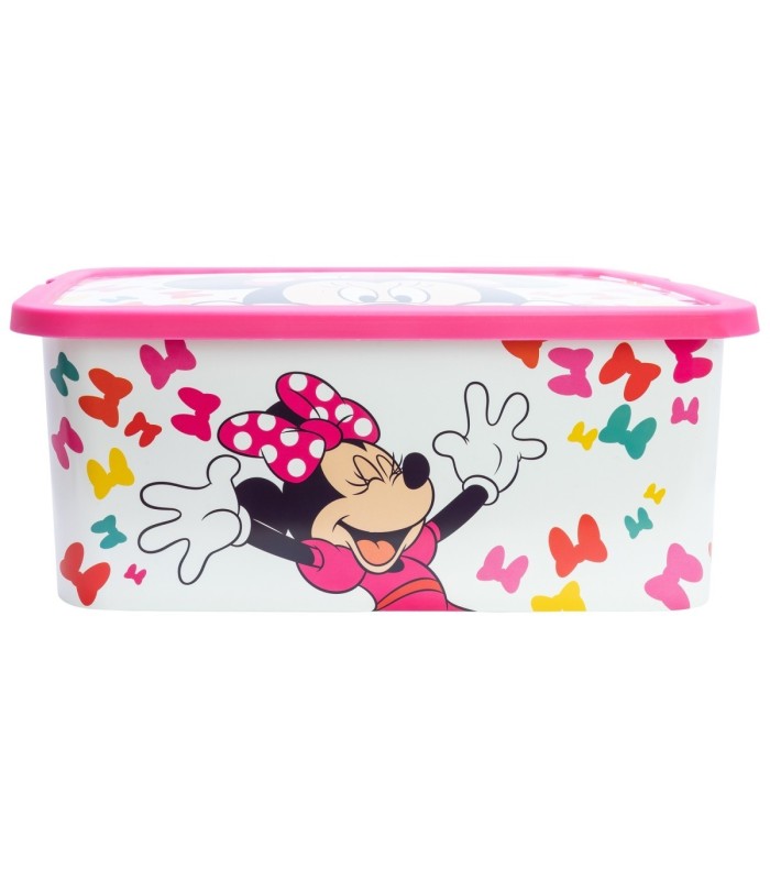 CAIXA CLICK 13 L MINNIE MOUSE LAÇOS EDGY