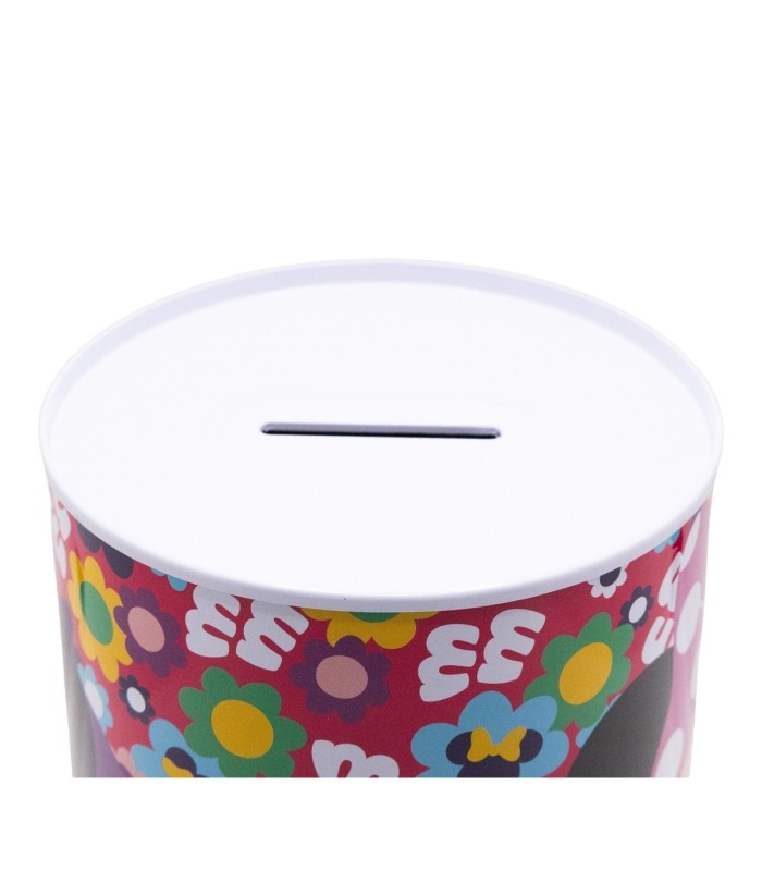 Cofr Metálico Minnie Bold Florais