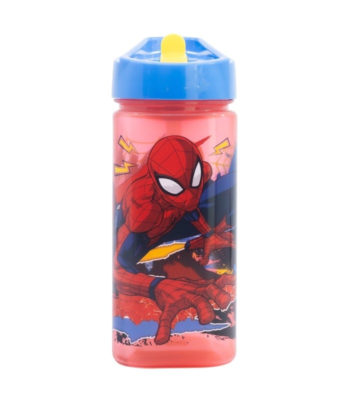 Garrafa Quadrada 510 ML Spider-Man Moving Target