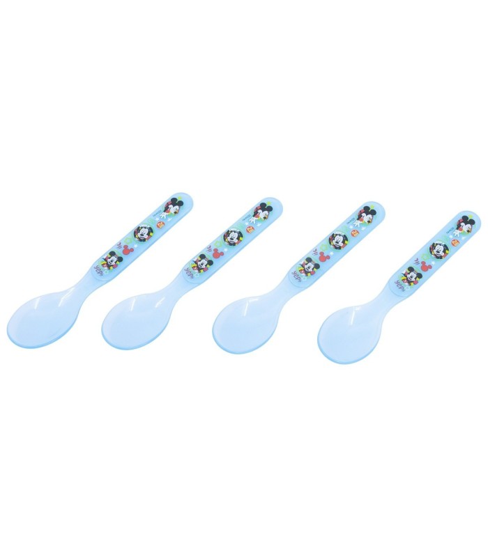 Conjunto 4 PCS Colheres PP Mickey Mouse