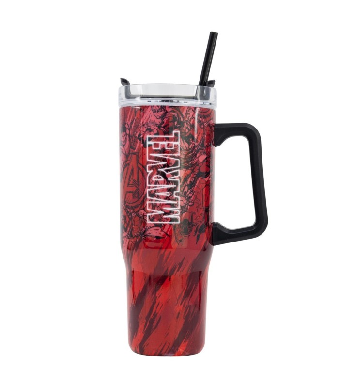 Caneca Térmica XL Aço Inoxidável 920 ml Marvel