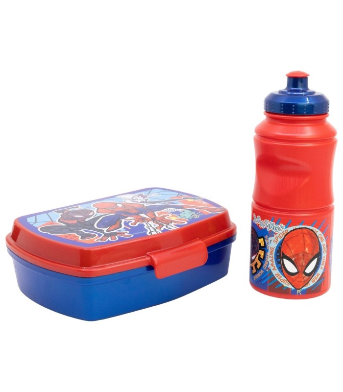 Conjunto Spider-Man: Fiambrera e Garrafa Sport 380 ml