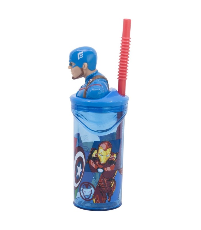 Caneca 3D 360 ml Avengers – Capitão América