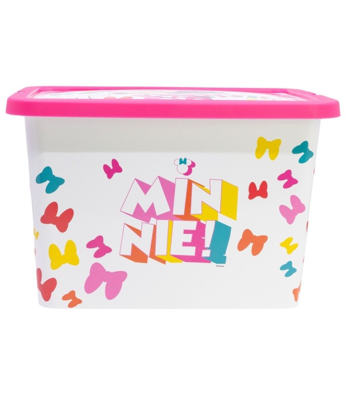 CAIXA CLICK 7 L MINNIE MOUSE BOWS