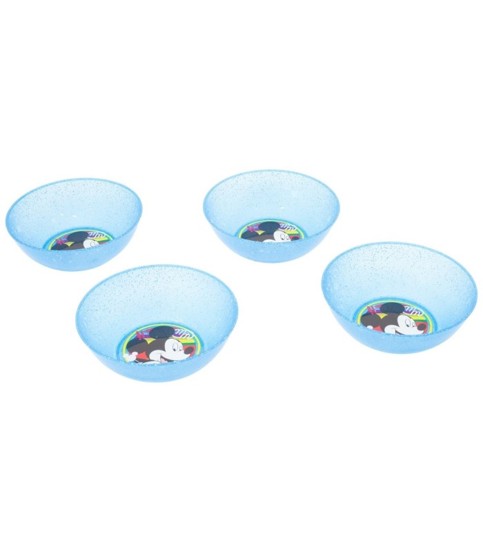 Conjunto 4 PCS Tigelas PP Mickey Mouse