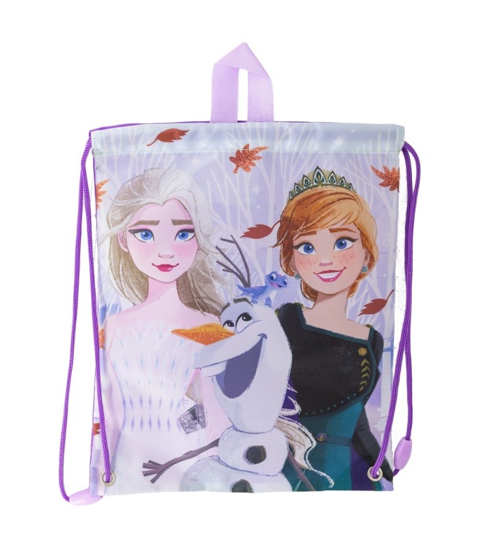 Saco de Merenda Frozen Folhas de Outono