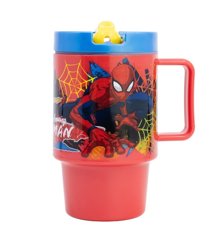 Caneca Rambler PP 530 ml Spider-Man Moving Target