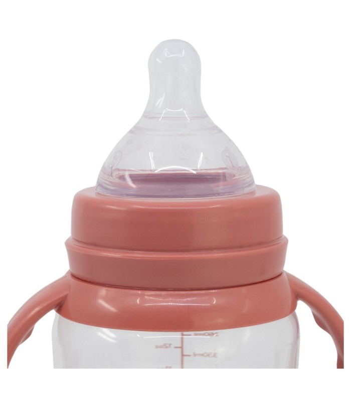 Biberão Minnie Mouse 360 ml com Tetina de Silicone e Asas