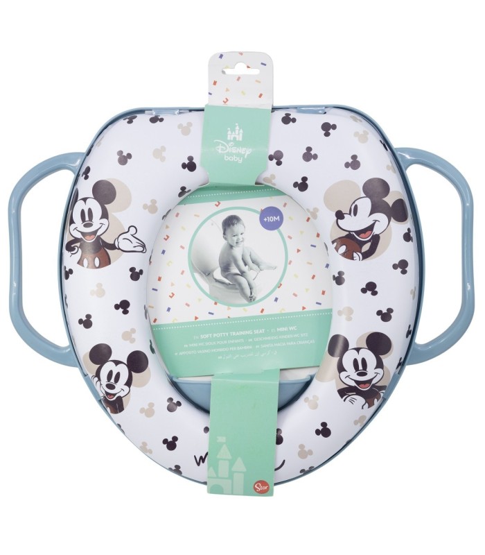 MINI REDUTOR DE WC COM ASAS MICKEY MOUSE