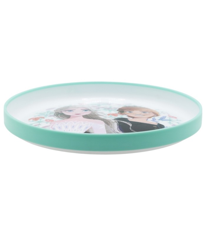 Prato Antideslizante Premium Bicolor Frozen – Snowy Tale