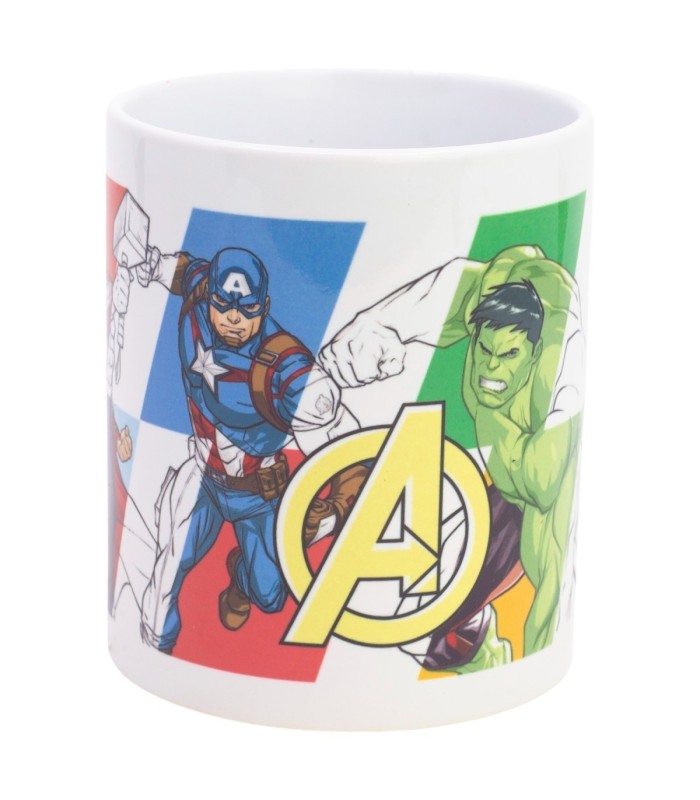 Caneca Cerâmica Avengers 325 ml em Caixa