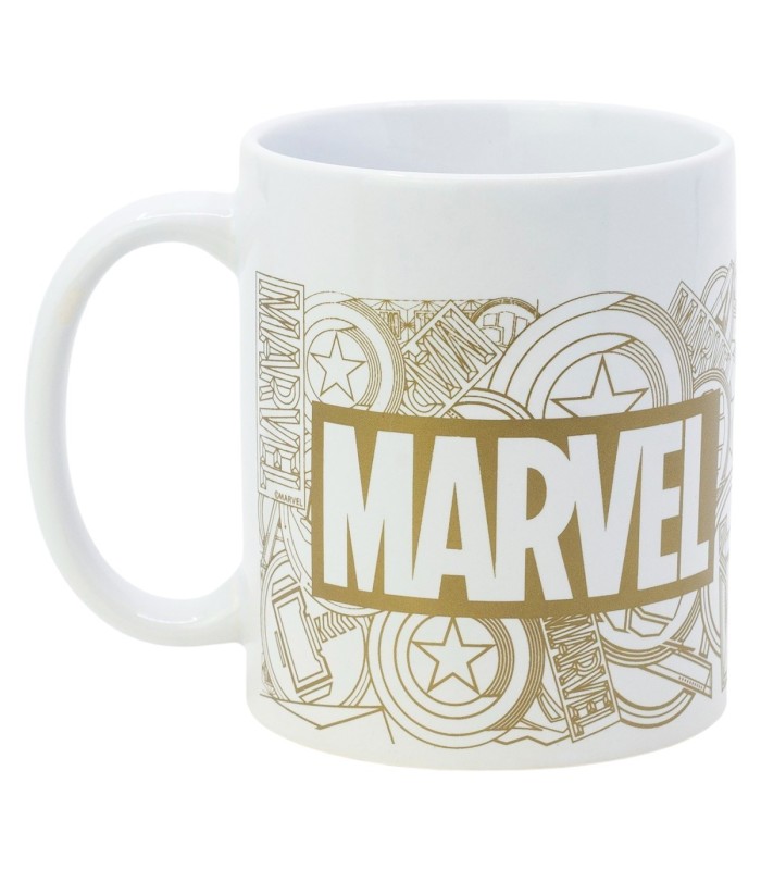 Caneca Cerâmica 325 ml em Caixa de Presente Marvel
