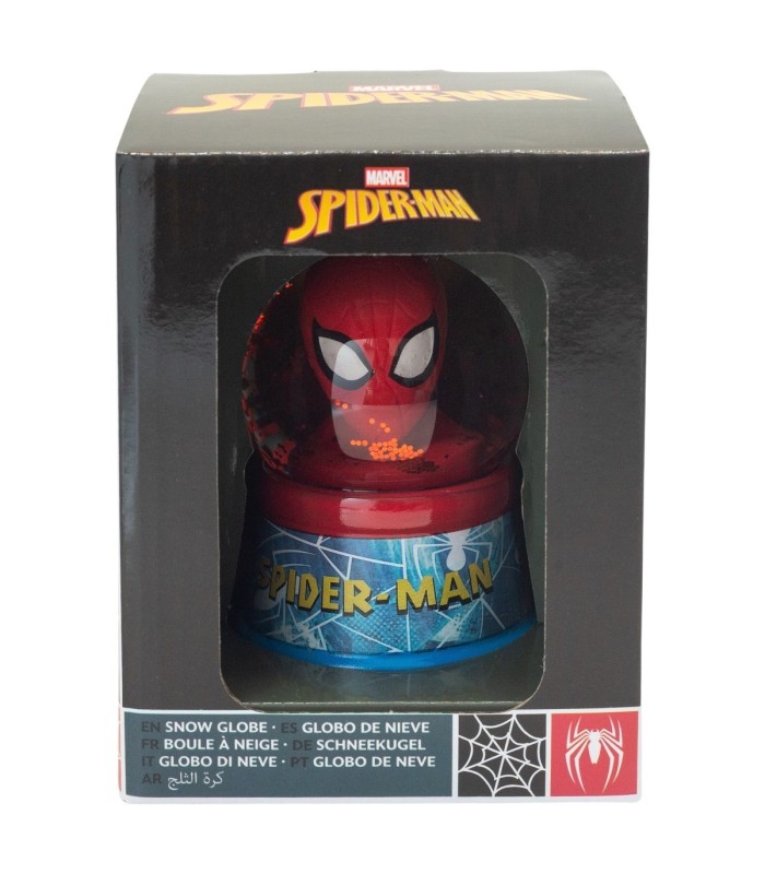 Globo de Neve Spider-Man em Caixa de Presente